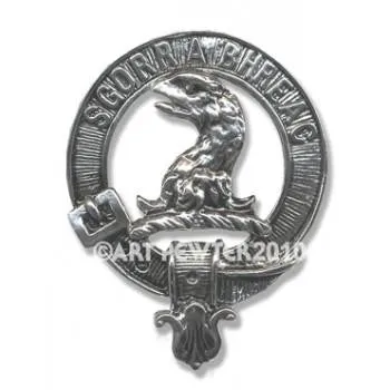MacNicol Clan Crest Brooch