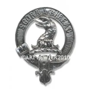 MacNicol Clan Crest Brooch