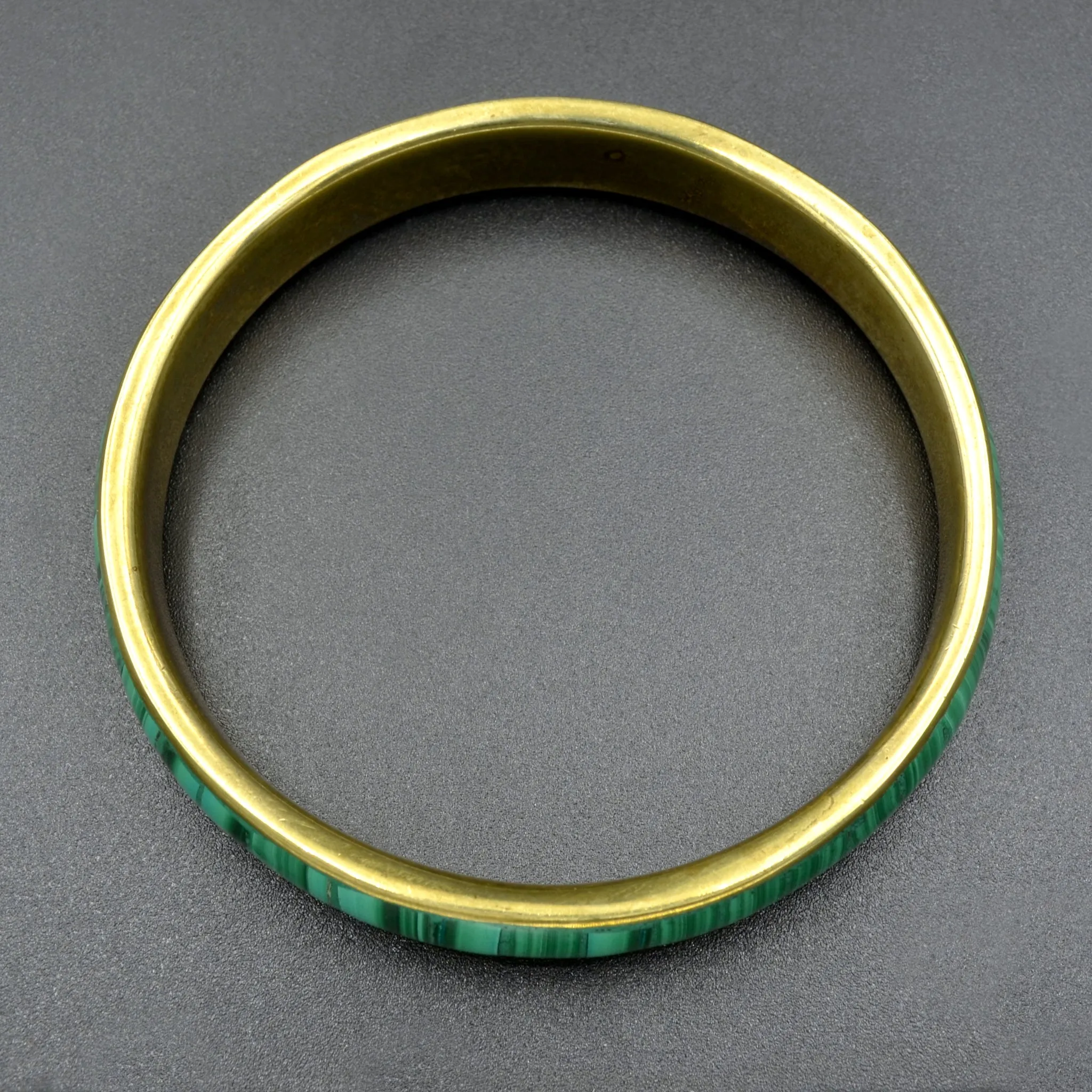 Malachite Bangle Bracelet