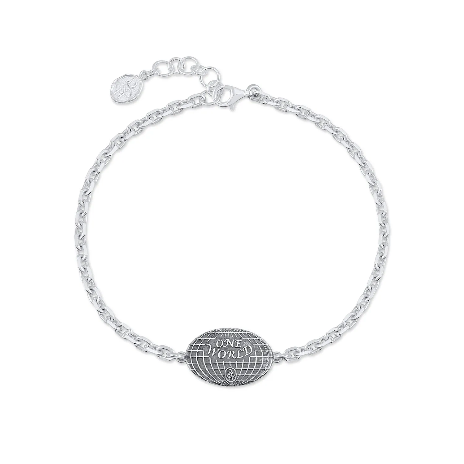 Men's One World Talisman Chain Bracelet