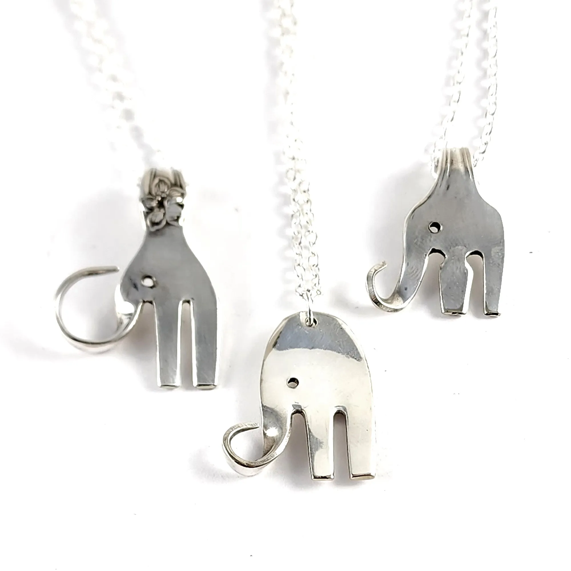 Mixed Bag Elefork Cocktail Fork Necklace - Wholesale