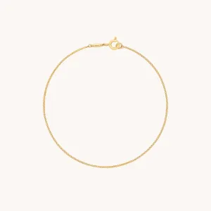 Miyu Chain Bracelet in Solid Gold