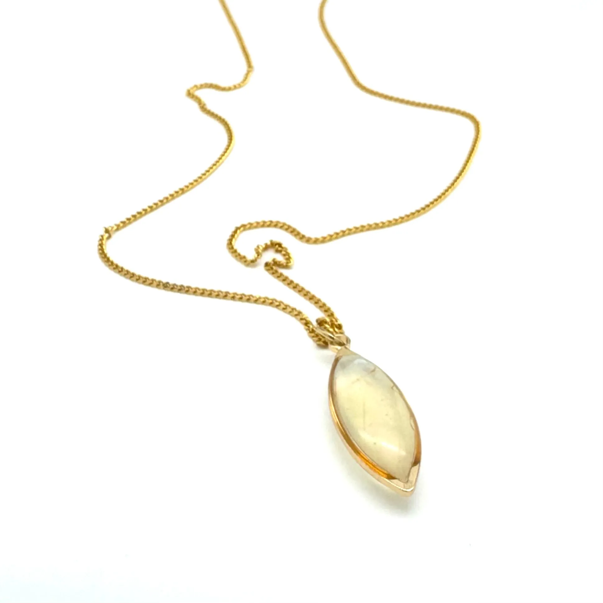 MOONSTONE MARQUISE NECKLACE