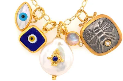 Moonstone Necklace Charm