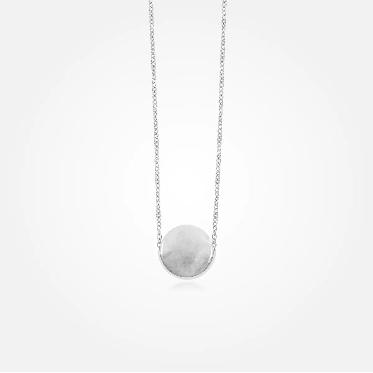 Moonstone Necklace (Round)