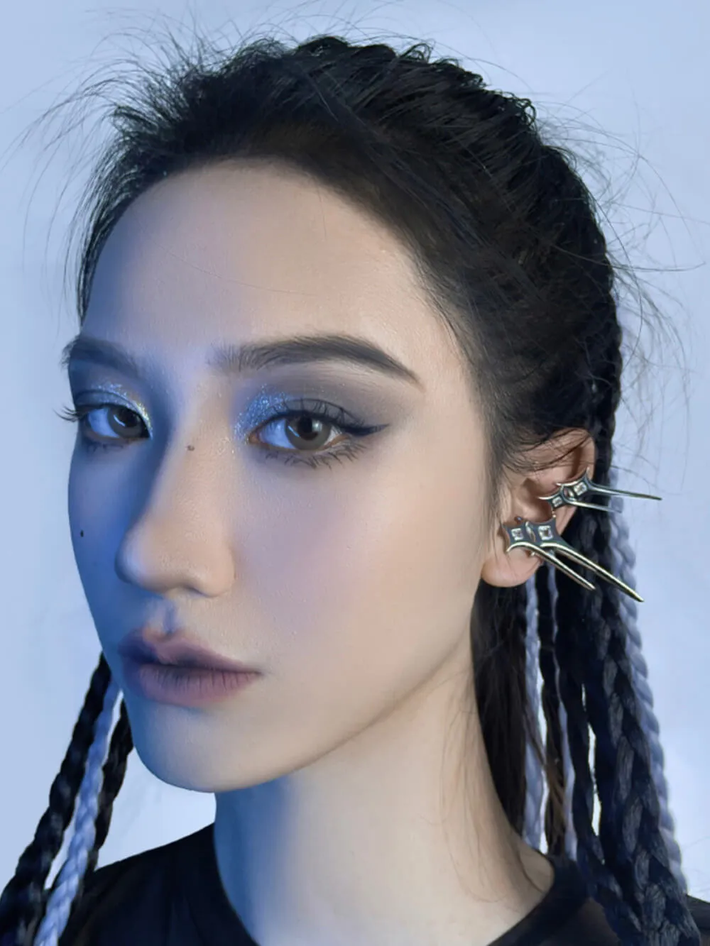 MUKTANK X WHITEHOLE Meteor Ear Clip Large