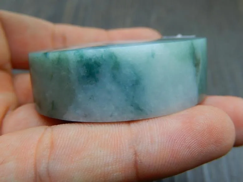 Natural Jade Rough Jadeite Raw (102g, 50X50X16mm)
