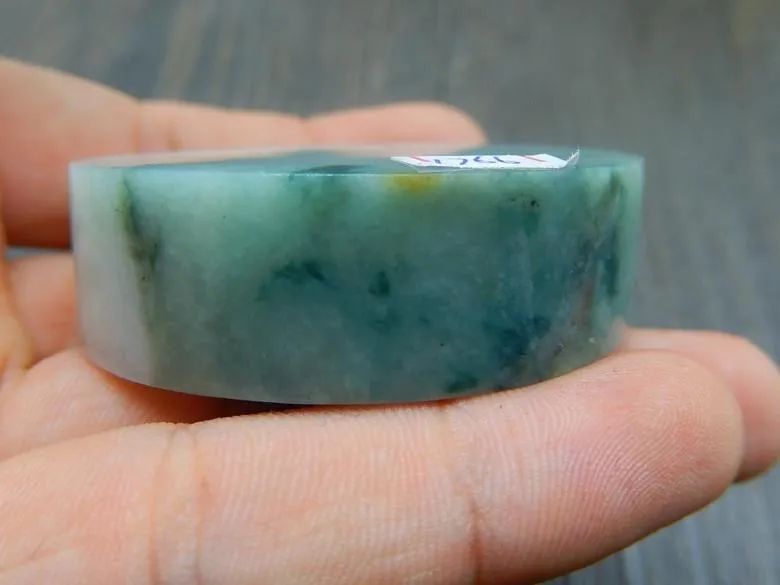 Natural Jade Rough Jadeite Raw (102g, 50X50X16mm)