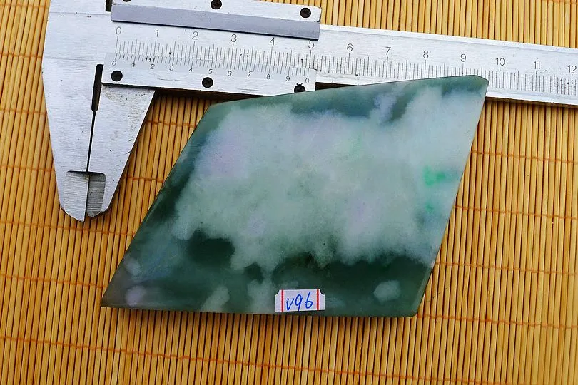 Natural Jade Rough Jadeite Raw (125.5g,8.5X6.1X1cm)