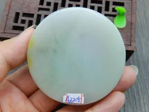 Natural Jade Rough Jadeite Raw (136g, 57X57X14.5mm)