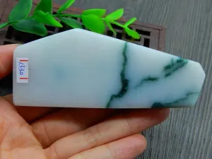 Natural Jade Rough Jadeite Raw (140g, 92X37X17mm)