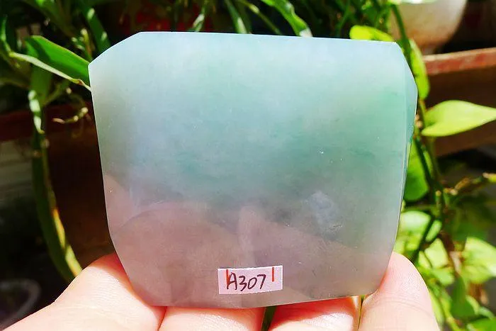 Natural Jade Rough Jadeite Raw (140g,6.6X5.4X2.4cm)