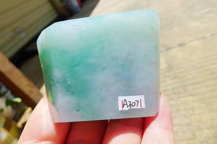 Natural Jade Rough Jadeite Raw (140g,6.6X5.4X2.4cm)