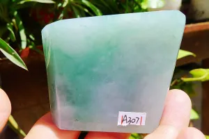 Natural Jade Rough Jadeite Raw (140g,6.6X5.4X2.4cm)