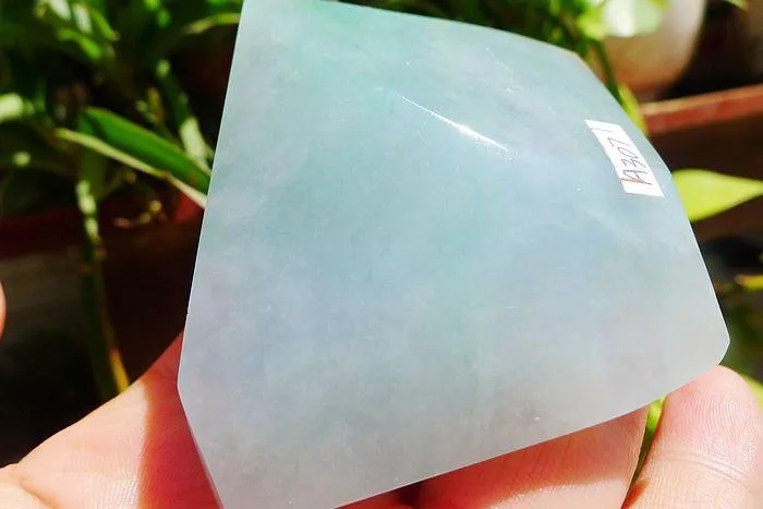 Natural Jade Rough Jadeite Raw (140g,6.6X5.4X2.4cm)
