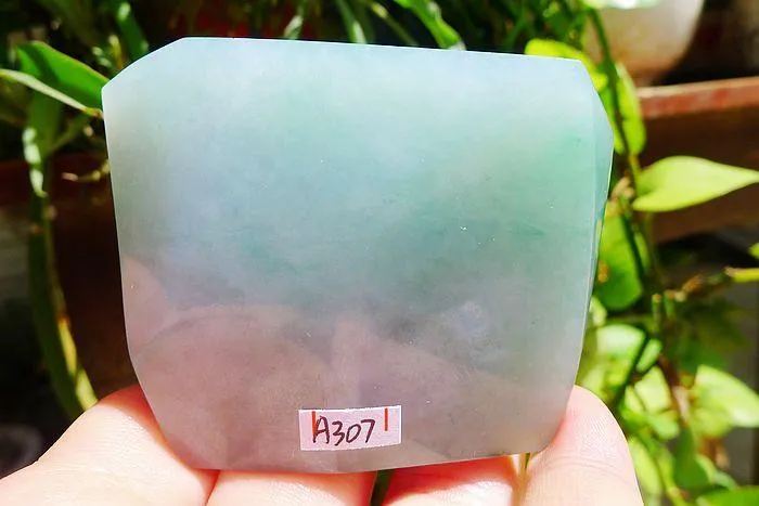 Natural Jade Rough Jadeite Raw (140g,6.6X5.4X2.4cm)