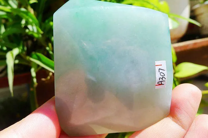 Natural Jade Rough Jadeite Raw (140g,6.6X5.4X2.4cm)