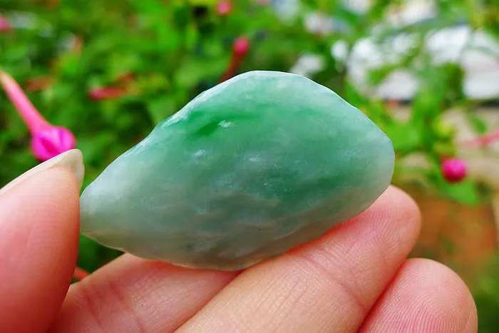 Natural Jade Rough Jadeite Raw (14g,4.3X2.5X0.8cm)