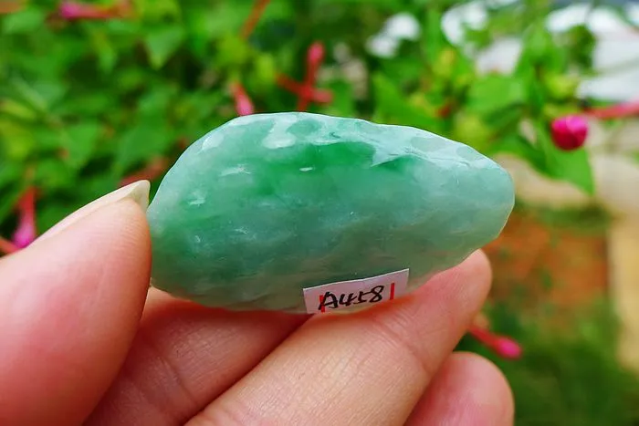 Natural Jade Rough Jadeite Raw (14g,4.3X2.5X0.8cm)