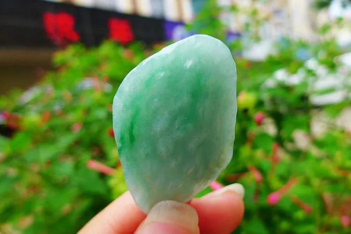 Natural Jade Rough Jadeite Raw (14g,4.3X2.5X0.8cm)