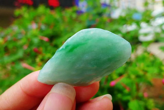 Natural Jade Rough Jadeite Raw (14g,4.3X2.5X0.8cm)