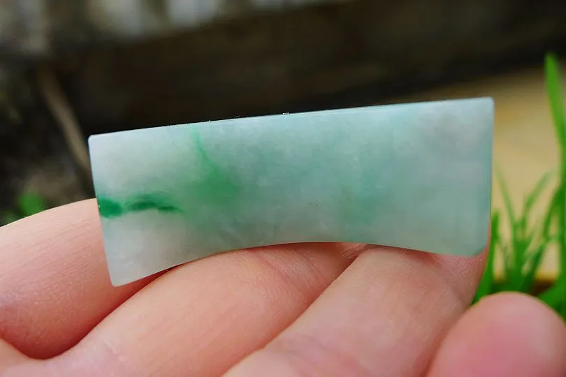 Natural Jade Rough Jadeite Raw (16g,3.8X1.6X0.85cm)