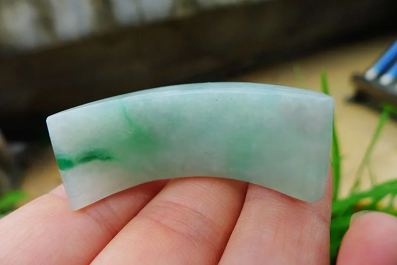 Natural Jade Rough Jadeite Raw (16g,3.8X1.6X0.85cm)