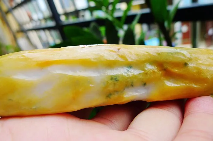 Natural Jade Rough Jadeite Raw (229g,11.6X4X2.6cm)