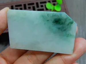Natural Jade Rough Jadeite Raw (27g, 54X30X5.2mm)
