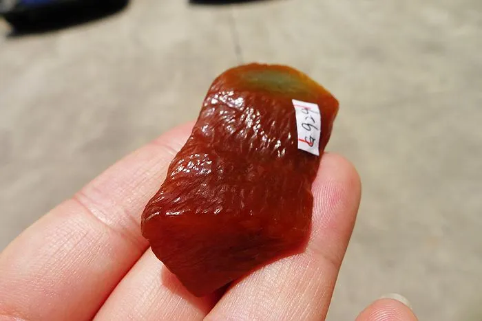 Natural Jade Rough Jadeite Raw (29g,5.5X2.5X1.2cm)