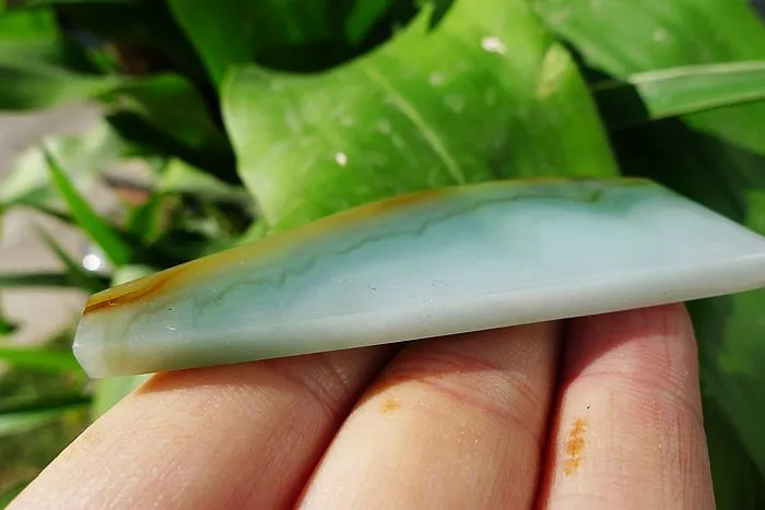 Natural Jade Rough Jadeite Raw (30g,7X2.8X0.6cm)