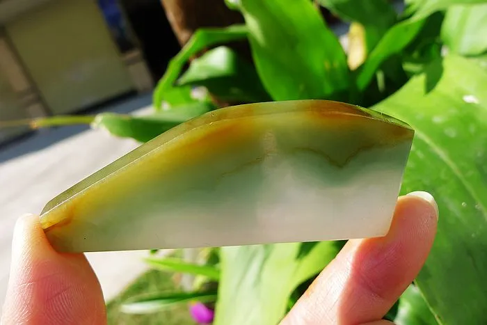Natural Jade Rough Jadeite Raw (30g,7X2.8X0.6cm)