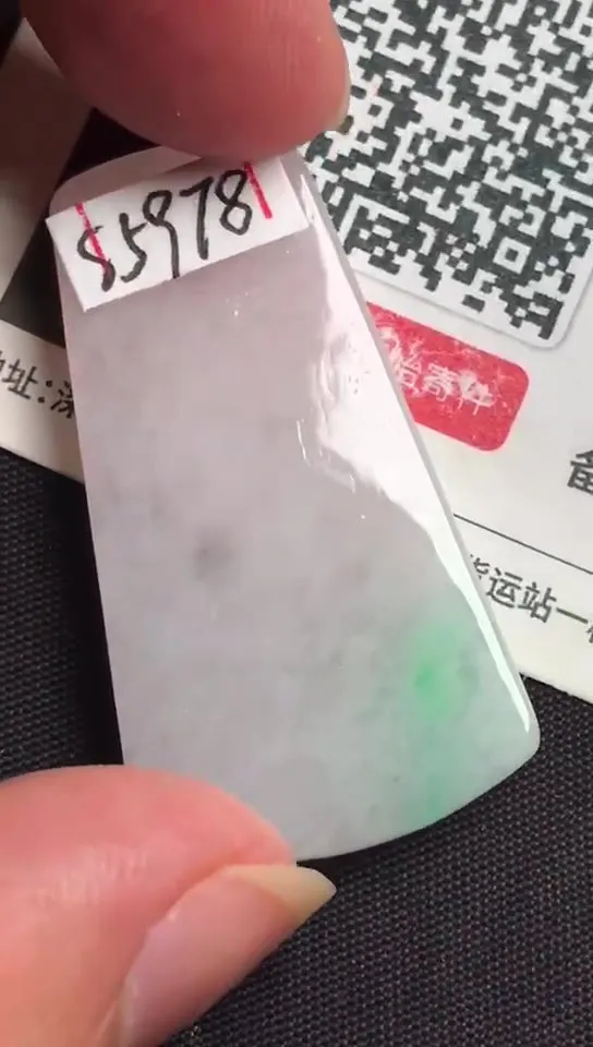 Natural Jade Rough Jadeite Raw (3.6x2.0x0.4cm)-S5978