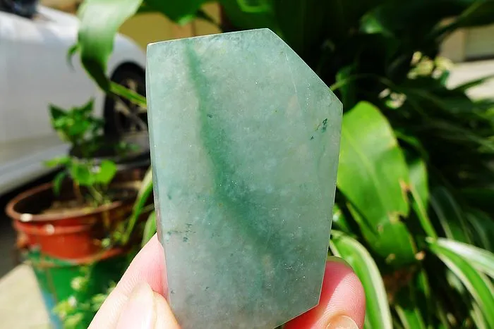 Natural Jade Rough Jadeite Raw (37g,5.7X3.6X0.7cm)