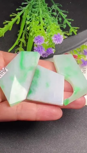 Natural Jade Rough Jadeite Raw (38g,58X27X4.6mm)-A5353