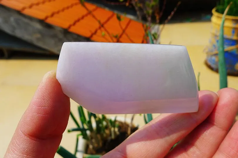 Natural Jade Rough Jadeite Raw (40g,6.9X3.4X0.84cm)