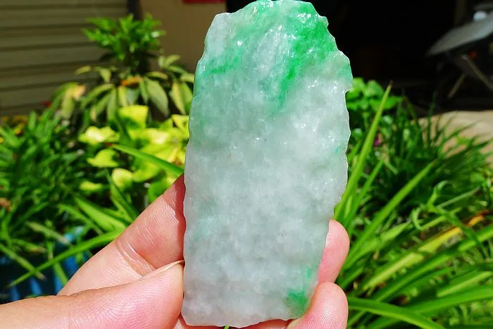 Natural Jade Rough Jadeite Raw (43g,7.5X3.5X1cm)