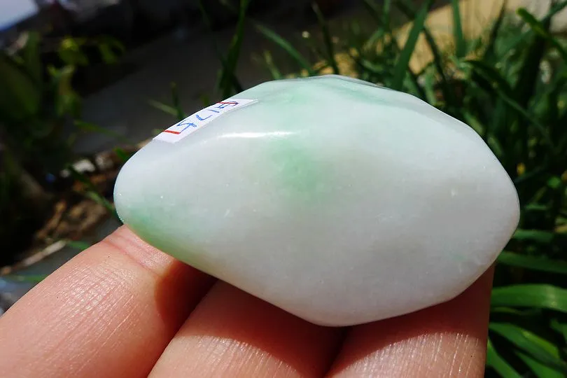 Natural Jade Rough Jadeite Raw (44g,4.1X3.5X1.8cm)