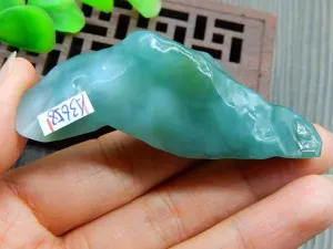 Natural Jade Rough Jadeite Raw (47g, 69X35X22mm)