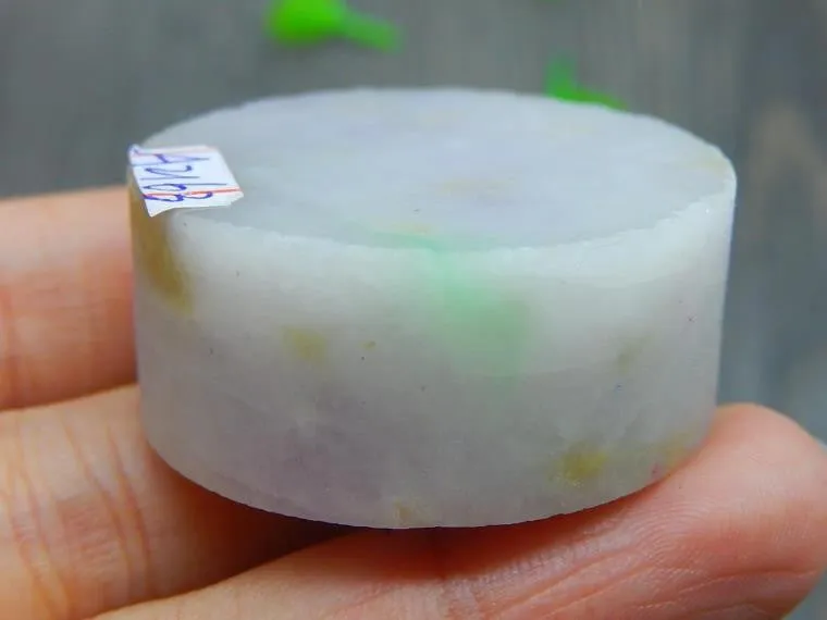 Natural Jade Rough Jadeite Raw (48g, 34X34X15.7mm)