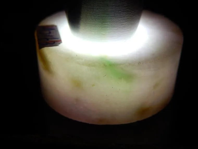 Natural Jade Rough Jadeite Raw (48g, 34X34X15.7mm)