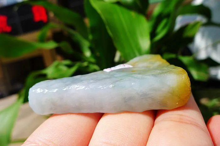 Natural Jade Rough Jadeite Raw (49g,5.3X4.6X1.1cm)