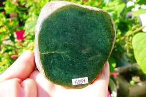 Natural Jade Rough Jadeite Raw (839g,8.5X8.2X5.7cm)