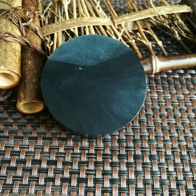 Natural Kunlun Jade Rough Nephrite Raw (110g,5.4X1.6cm)