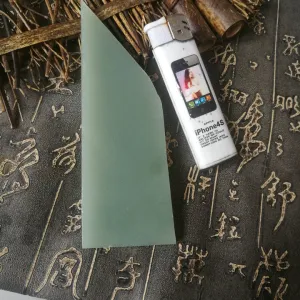 Natural Kunlun Jade Rough Nephrite Raw (112g, 13X4.3X0.8cm)