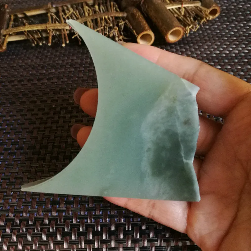 Natural Kunlun Jade Rough Nephrite Raw (146g,7X4.5X1.7cm)