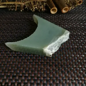 Natural Kunlun Jade Rough Nephrite Raw (146g,7X4.5X1.7cm)