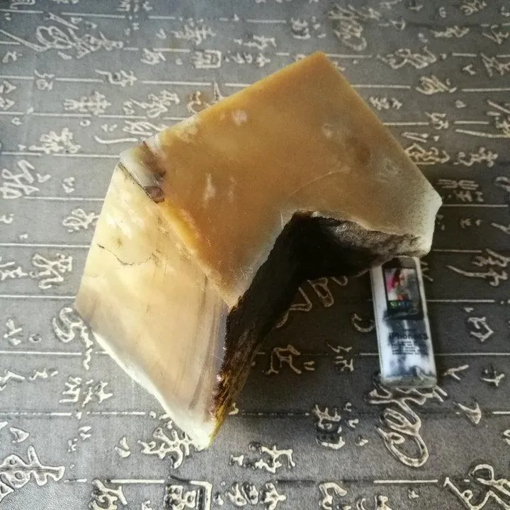 Natural Kunlun Jade Rough Nephrite Raw (1.4kg,10X7X4.5cm)