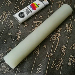 Natural Kunlun Jade Rough Nephrite Raw (177g, 15.5X2.7X1.4cm)