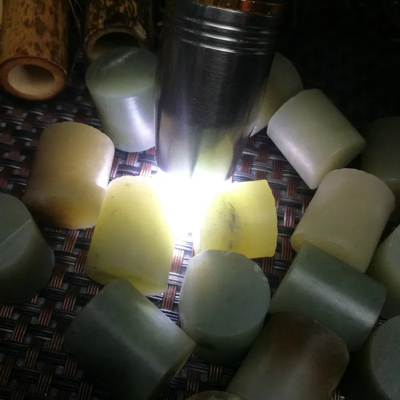 Natural Kunlun Jade Rough Nephrite Raw (205g,(1.6-1.9)X1.7cm)